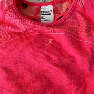 Gymshark Hot Pink Performance Tee| Size Small
